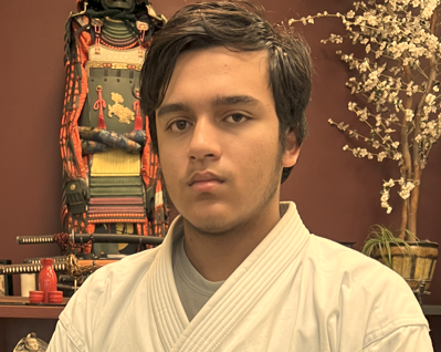 Black belt portrait