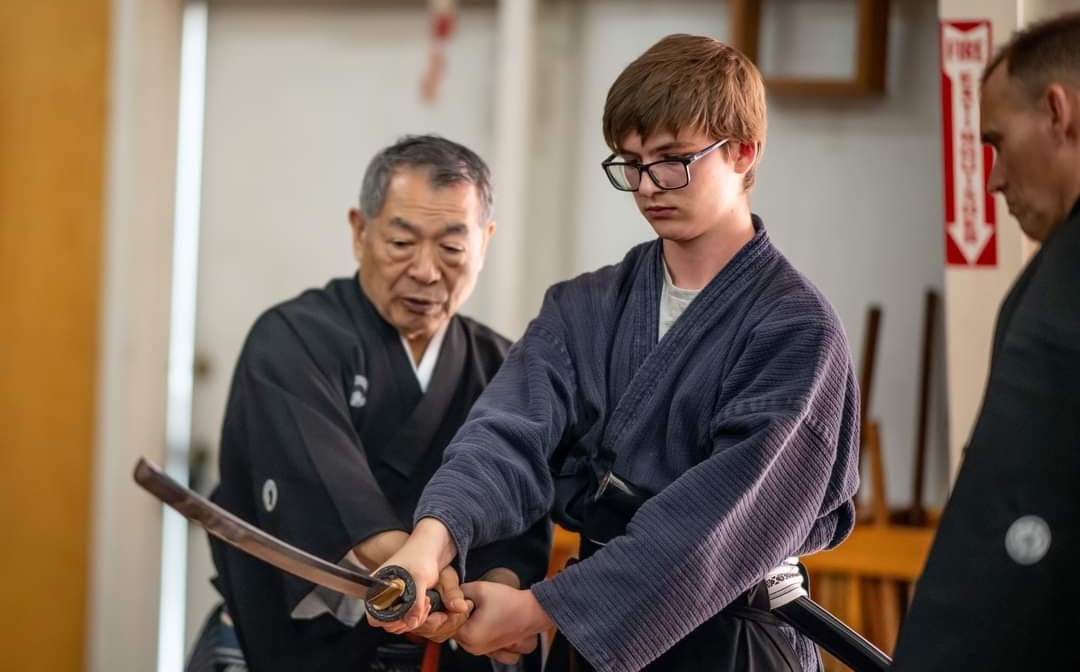 Shiseikan West leadership visit / kamidana